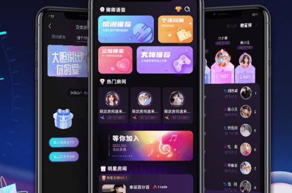 语聊APP开发-语音直播交友系统开发